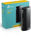 TP-LINK TC-7610 DOCSIS 3.0 Cable Modem, Broadcom, Certified for XFINITY from Comcast, Time Warner, and Cablevision(Renewed).