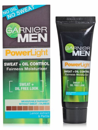 Garnier Men Powerlight Sweat + Oil Control Fairness Moisturiser 50g