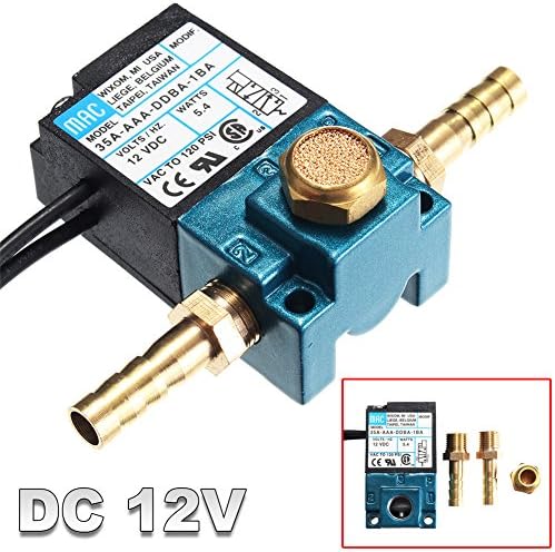 3 Port Electronic Boost Control Solenoid Valve 35A-AAA-DDBA-1BA For ECU 3-Port PWM DC 12V