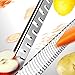 Zester Grater Stainless Steel Rasper with Utensil Blade for Orange Cheese Vegetable Chocolate Safe Cover Peeler 2 Pack