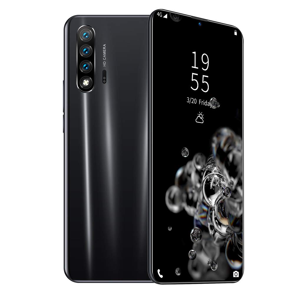 3G Unlocked Android Cell Phone, 6.3inch Waterdrop Screen, Dual SIM, Face ID, 2800mAh Battery, 500W Rear Camera, 1GB RAM+8GB ROM. Expandable 128GB