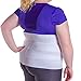 BraceAbility Ultra Plus Size Abdominal Tummy Wrap | Compression Stomach Girdle to Slim & Flatten Belly (XL fits 62