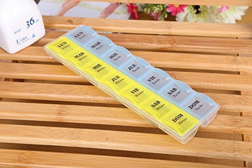 Weekly double row 14 grid box kit