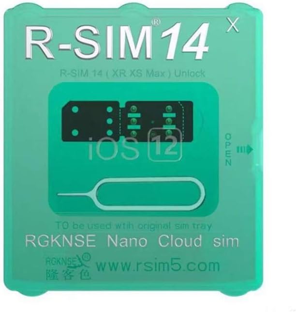 CawBing R-SIM14 Perfect Unlock Universal RSIM Nano Unlock Card R-SIM14 X For All Models R-SIM14 RSIM R-SIM14 X Ultra ICCID