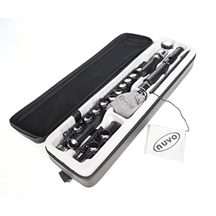 NUVO-Student-Flute-schwarz-silber-Stimmung-C