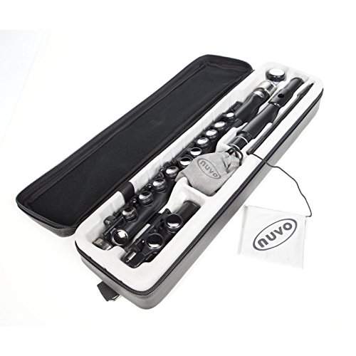 NUVO-Student-Flute-schwarz-silber-Stimmung-C