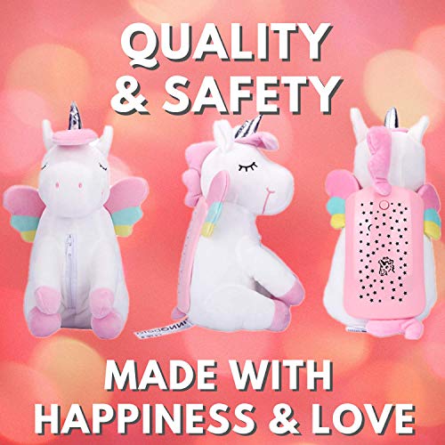 Unicorn Star Projector Night Light for Kids, Unicorn Stuffed Animal Plush Toy Gifts for Girls - InnoBeta Cornie The Unicorn - Thumbnail 4