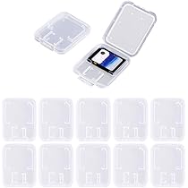 ✴︎SALE✴︎【STANDARD CALIFORNIA】HTC Card Case Amazon.com: Clear Plastic Memory Card Case Compatible with