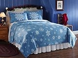 Fleece Snowflake Pillow Shams By Collections Etc