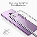 Caseology Skyfall for Galaxy S9 Plus Case (2018) - Clear Back & Slim Fit - Metallic Purple