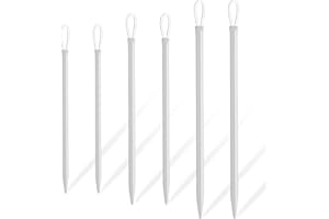 Molain 6pc Yarn Needles - Tapestry, Darning, Blunt Eye with Stitch Markers for Knitting, Crocheting, Weaving