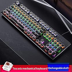 Basaltech Mechanical Light Up Keyboard With LED