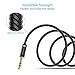 Syncwire Headphone Extension Cable 3.3FT, [HiFi Sound, Heavy-Duty] 3.5mm Male to Female Stereo Audio Aux Extension Cord for Headphones, Apple, Samsung, PC, Tablets, Media Players & More - Black