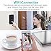Video Doorbell WONGKUO Wireless Video Doorbell Camera 720P HD Security Smart WiFi Doorbells with Indoor Chime and 2 Rechargeable Batteries,Real-Time Video and Two-Way Talk,Night Vision