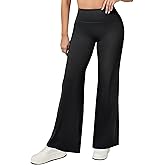 HEPOE Workout Leggings for Women, Straight Leg Bottoms Wide Leg Gym Yoga Pants High Waist Stretch Casual Sweatpants