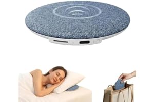 Under Pillow Speaker for Sleeping, Bluetooth Ultra Thin Sleeping Speaker with White Noise, Mini Portable Timer Wireless Sleep