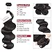 LiangDian Body Wave 3 Bundles Brazilian Human Hair 3 Bundles Brazilian Body Wave Virgin Hair Extensions Natural Color (10 12 14)