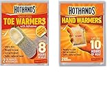 HotHands Hand + Toe Warmers (Combo 20 Hand + 20 Toe)