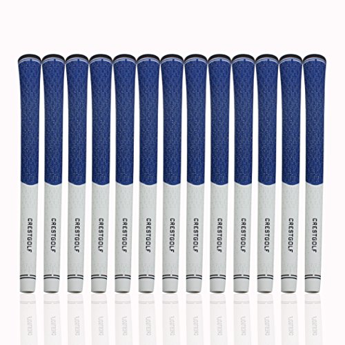 Kofull Golf Club Grips-13pcs,Rubber Combine with Carbon Yard Unisex for Golf Iron & Wood (blue) - Thumbnail 2
