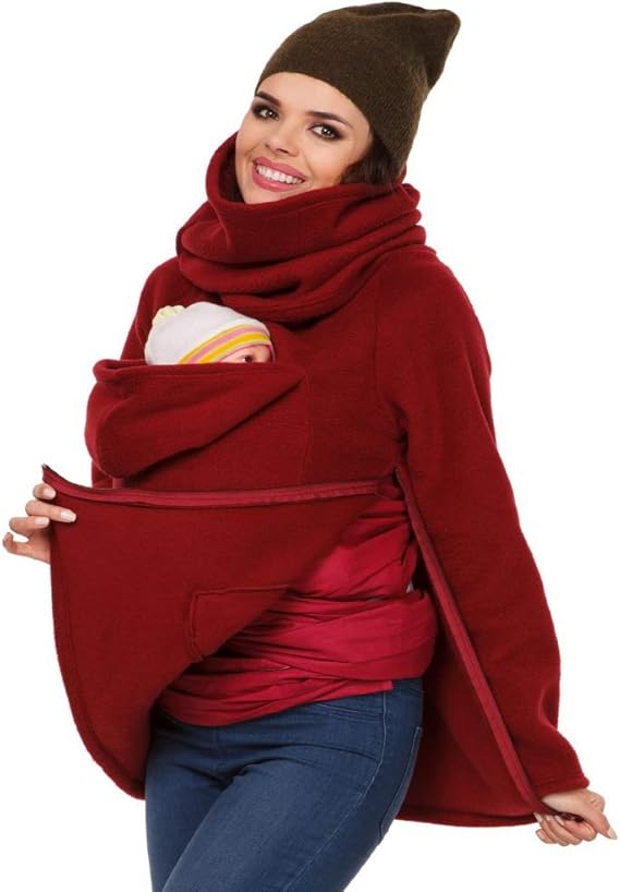 Wjhw 3 En 1 Maternite Sweats A Capuche Polaire Kangourou Porte Bebe Porteur Femme Zipper Pull Molletonne Blouson Vetements Vetements Grossesse Et Maternite Stargas Ie