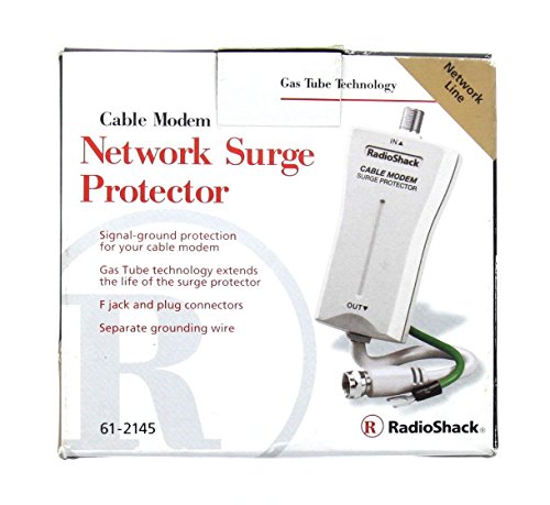 Radio Shack Cable Modem Network Surge Protector, 61-2145