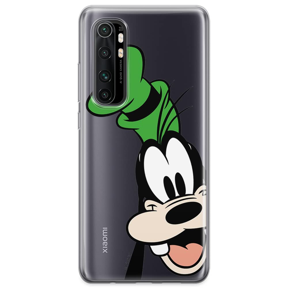 ERT GROUP mobile phone case for Xiaomi MI NOTE 10 Lite original and officially Licensed Disney pattern Goofy 001 optimally adapted to the shape of the mobile phone, partially transparent