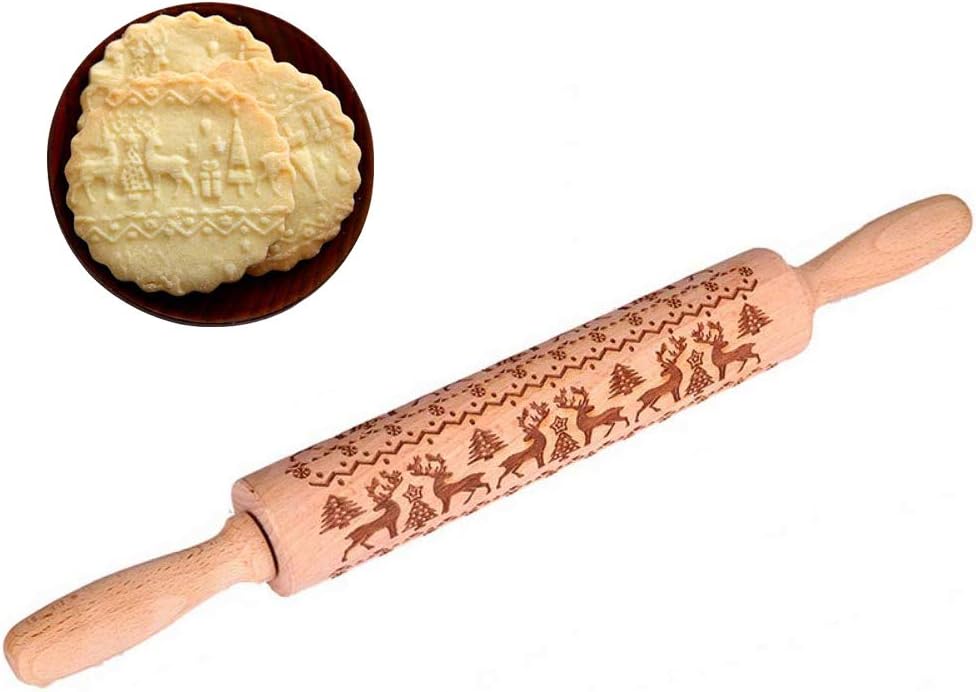 10 rouleaux à pâtisserie à motif pour des biscuits décorés minut