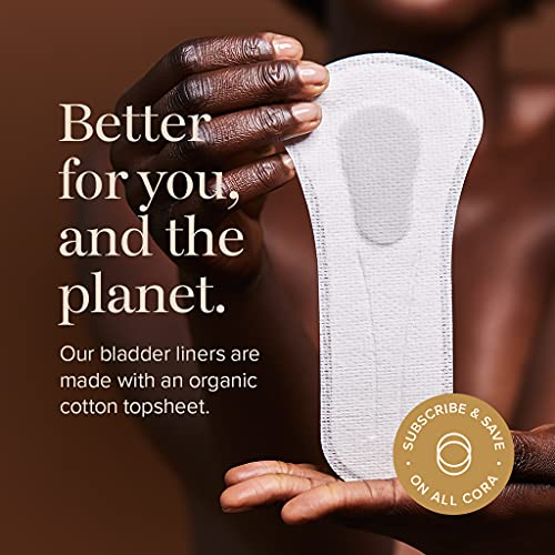 Cora Ultra Thin Organic Bladder Liners Incontinence & Postpartum Pads