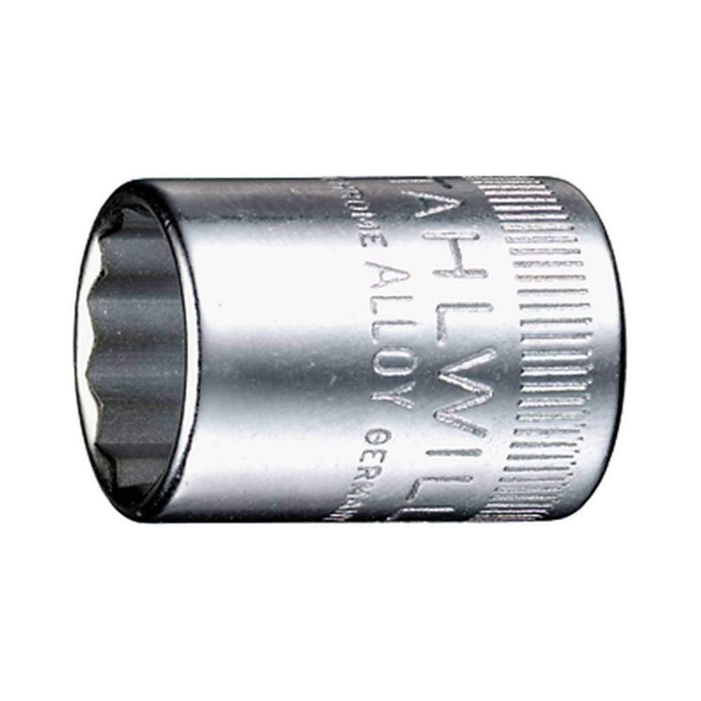Stahlwille 01030005 40D High Performance Steel Socket, 1/4 inch Drive, 5 mm Size, 23 mm Length, Pack of 10