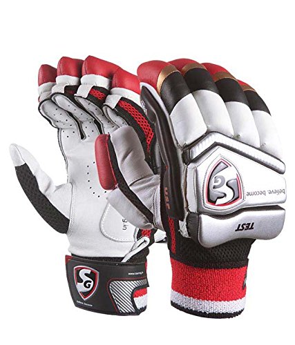 sg test batting gloves left handed