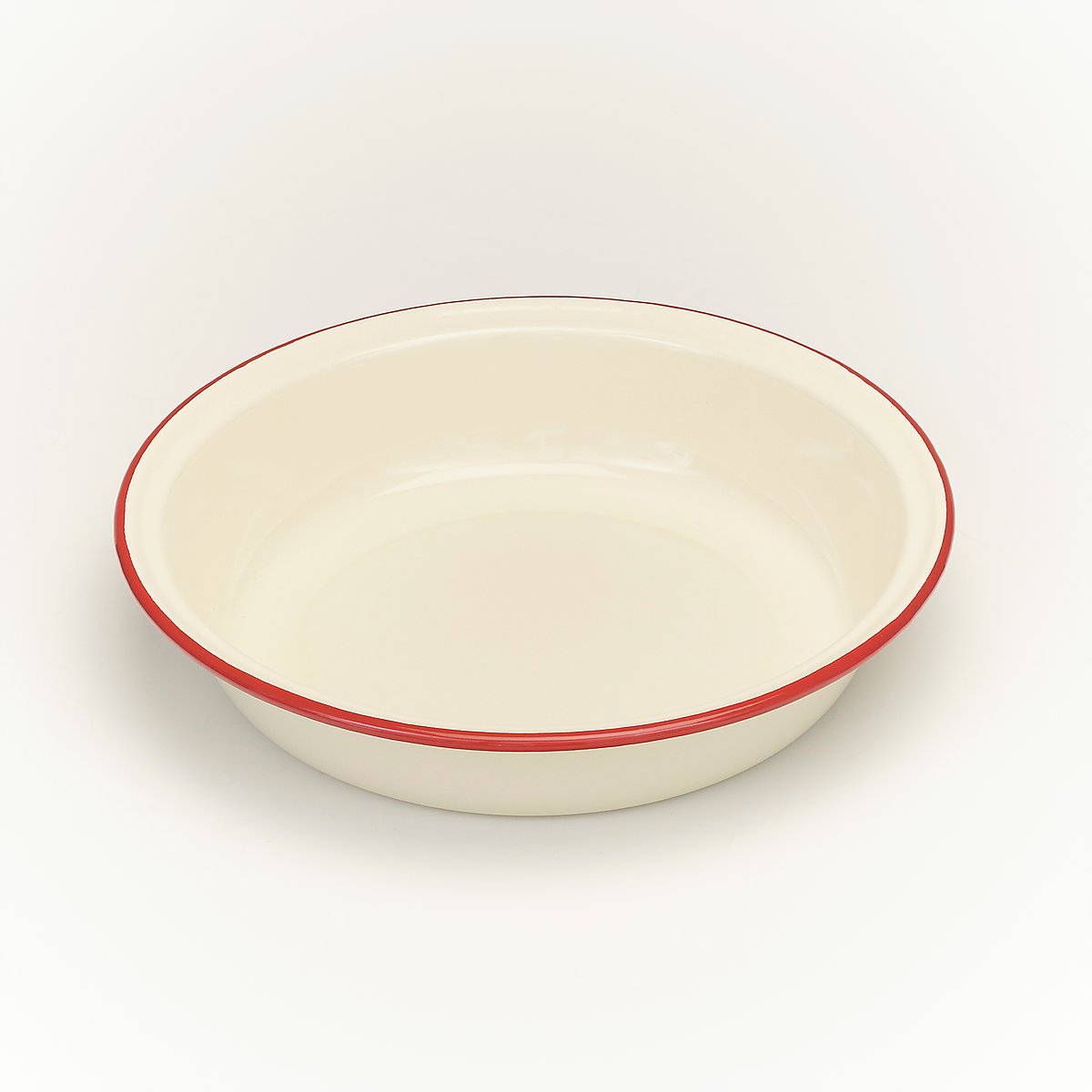 Victor Round Pie Dish Red Trim 22cm Amazon.co.uk Kitchen & Home