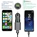 Rapid USB C Car Charger Adapter, Compatible for Samsung Galaxy S20 Plus/S20/S20 Ultra/S10+/S10/S10e/S9+/S9/S8, Note 10/Note 9/Note 8, 18w Dual-Port Quick Charge 3.0, Fast Charging Type C Cable 3.3FT