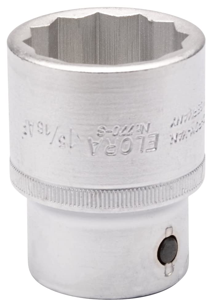 Draper 525 Elora Bi-Hexagon Socket, 3/4" Square Drive, 1.5/16" AF