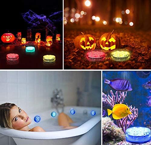 PRECORN Waterproof LED Light for Aquarium Garden, Bathtub, Decoration and much more, Pool Lighting, 13 LEDs for Underwater - Image 4