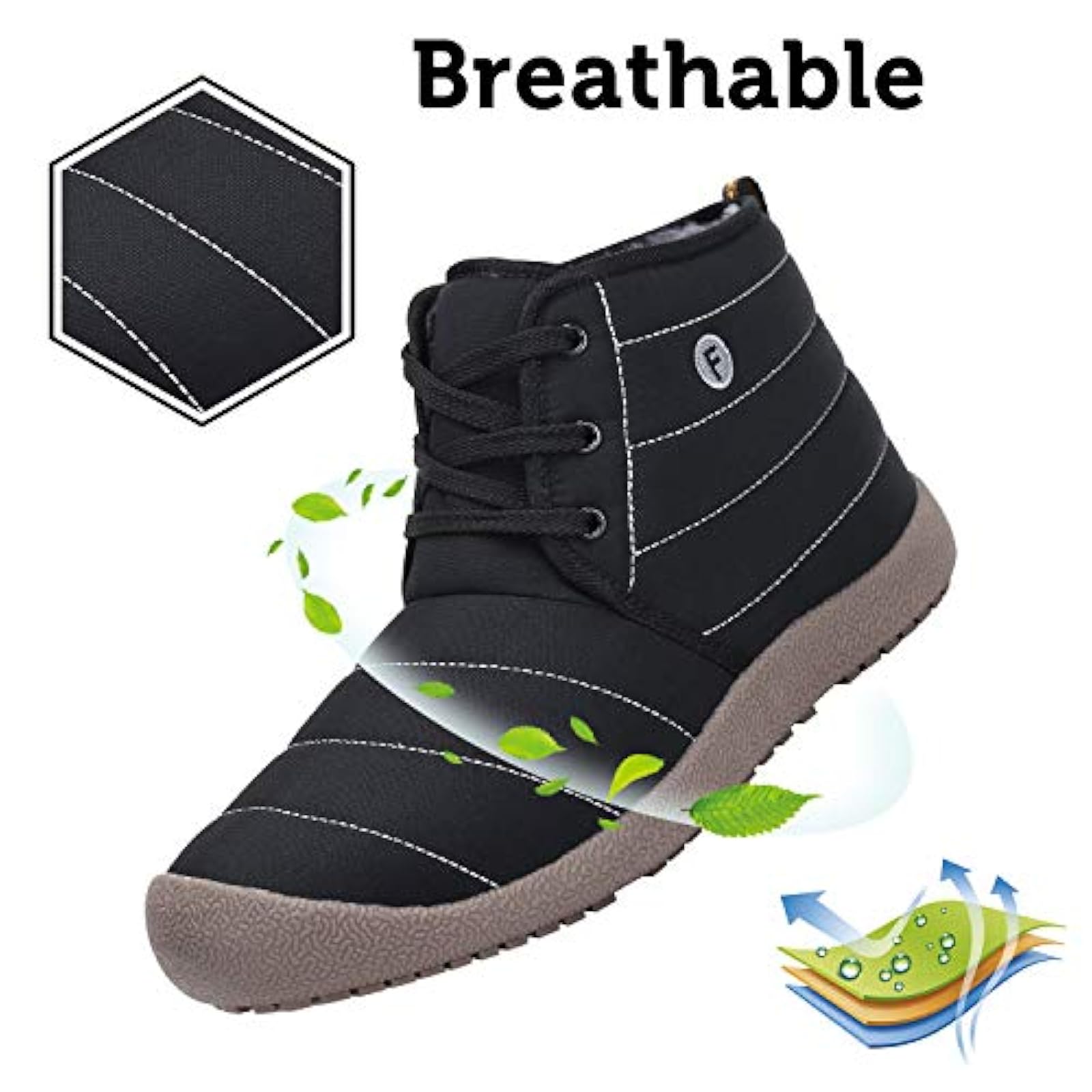 mishansha womens winter snow boot