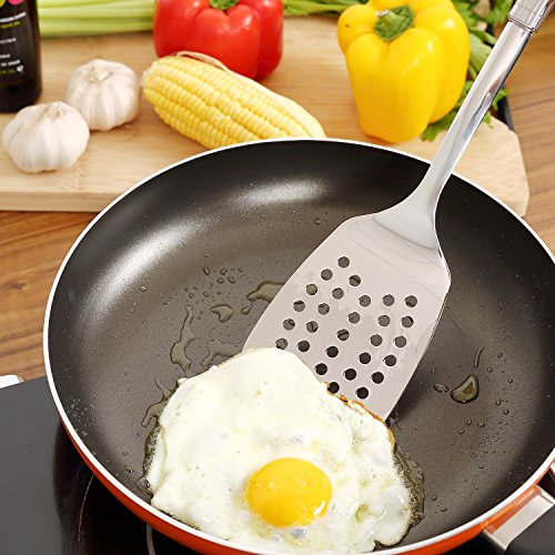 Kitchen Utensil Set Stainless Steel Cooking Utensil Set With Organizer Holder Stand, 6 Pieces From Miusco