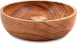 Samhita Acacia Wood Round Incense Holder 12.7cm Aromatherapy Decor view 2
