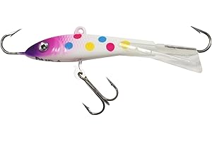 NORTHLAND TACKLE Northland Fishing Tackle Pitchin' Puppet Darting Premium Fishing Jig for Snap Jigging & Pitching Walleyes, Assorted Lure Colors & Bait Sizes