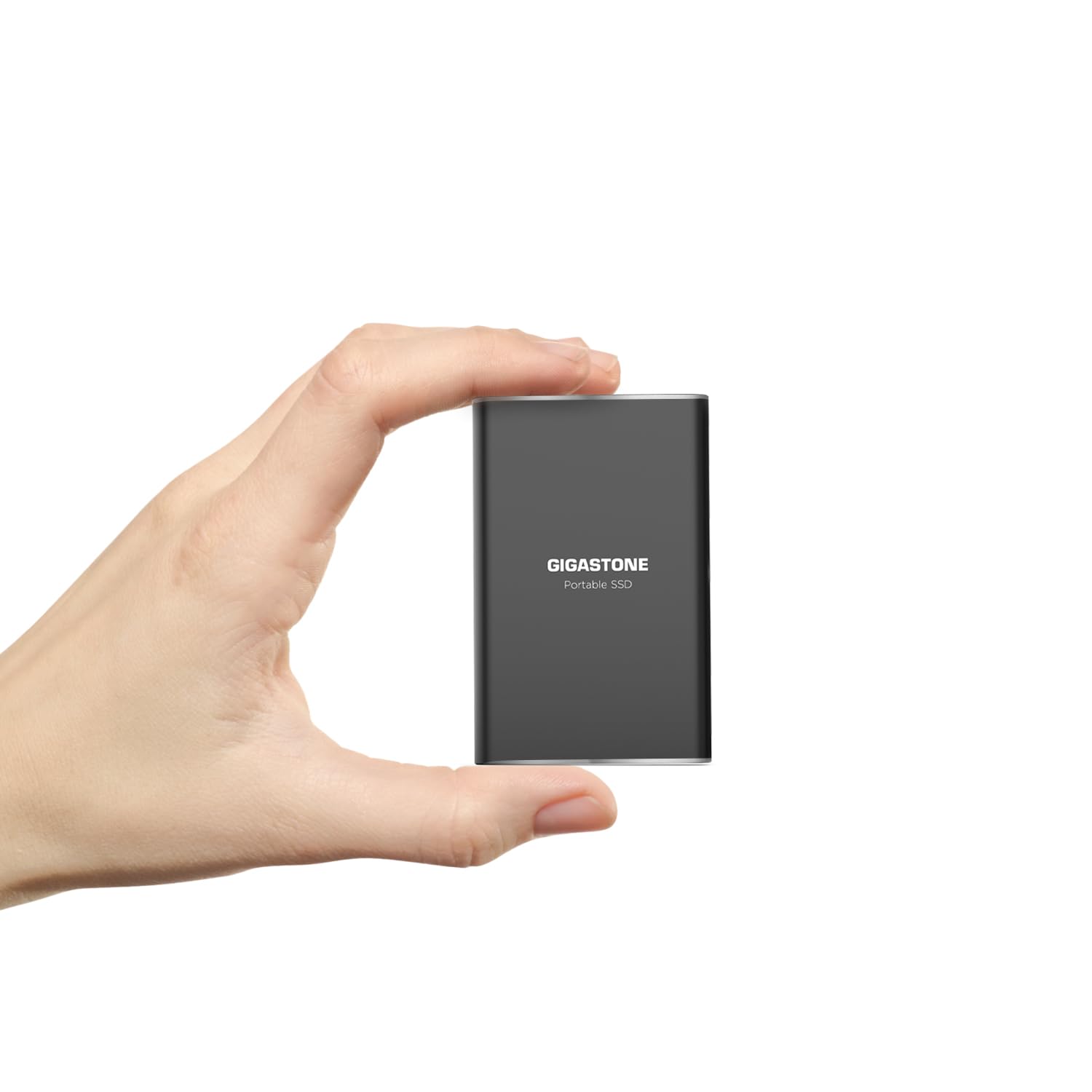 Gigastone 500GB Portable SSD External SSD USB 3.1 Type C Gen.2 Read Speed up to 550MB/s, 3D NAND Mobile Solid State Drive for PS4, Mac, PC, Laptop, Xbox One and Smart TV, Compatoble with Windows Linux