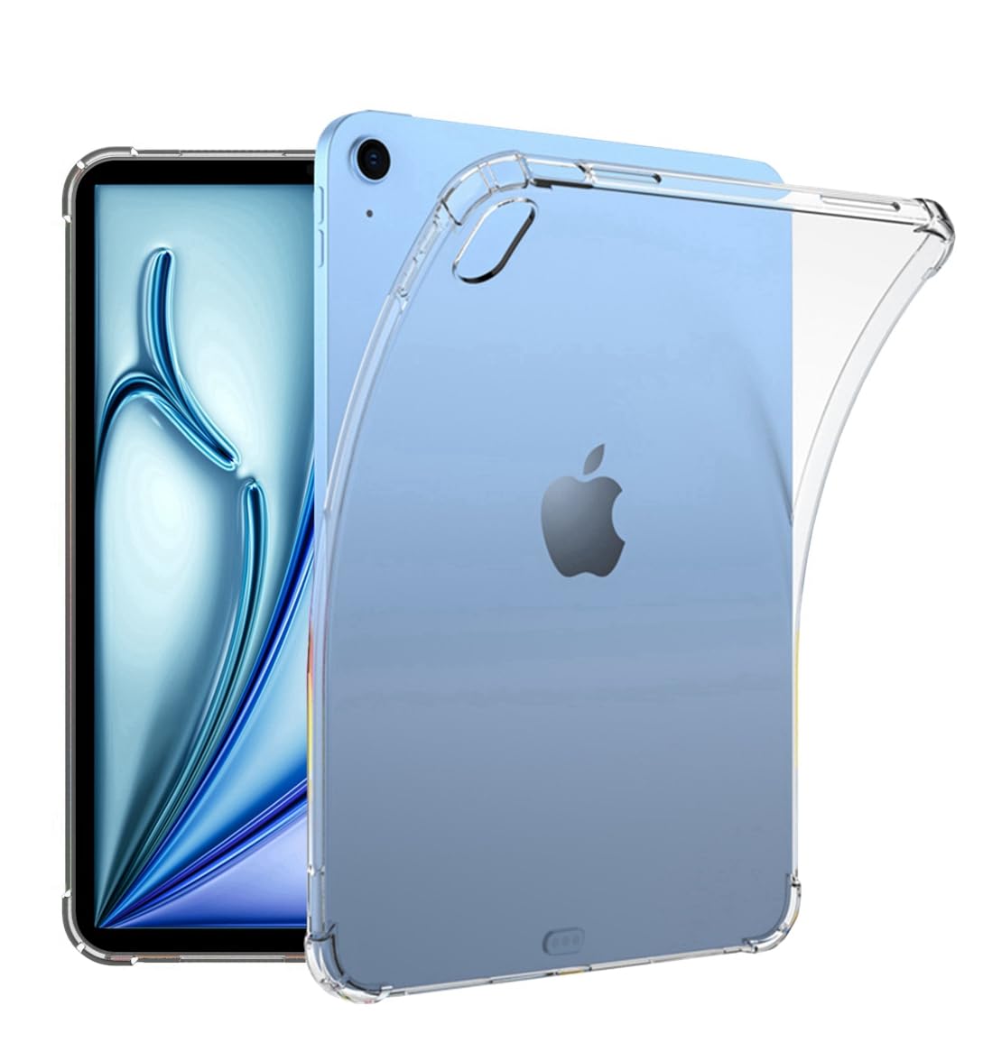 Zcooooool Case For iPad Air 6 (2024) 11-inch & iPad Air 4th /5th 10.9-inch (2020/2022) Reinforced Corners Cover For iPad iPad Air 6th / Air 5 / Air 4 Case