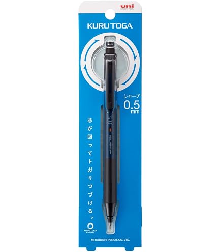 uni Mitsubishi Pencil Mechanical Pencil Kurutoga KS 0.5 Black