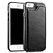 Hoofur Slim Fit Premium Leather Compatible with iPhone 6 Wallet Cases Card Slots Shockproof Folio Flip Protective Shell Compatible with iPhone 6/6s (4.7 Inch) (Black)