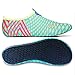 L-RUN Barefoot Shoes for Women Quick Dry Water Shoes Casual Light Blue S(W:4-5)=EU35-36