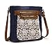 Scarleton Fashion Denim Crossbody Bag H174007 - Blue