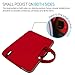LOVPHONE 15.6 Inch Laptop Sleeve, Water-Resistant Notebook Computer Case Cover for MacBook Air/Pro/Lenovo/ASUS/Samsung/Acer/HP and All 15 Inch Notebooks,Slim-fit Neoprene Briefcase(Red)