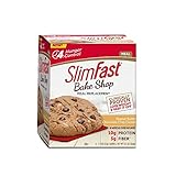 SlimFast Bakeshop, Meal Replacement, Peanut Butter Chocolate Chip Cookie, With 10g Of Protein & 5g Fiber, 2.4 Oz, 4 Count