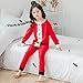 Baby House Toddler Kid Boys Girls Christmas pajama T shirt+long pants YSQA7471 Size T4