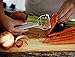 Priority Chef Julienne Peeler and Vegetable Peeler – 100% Stainless, Razor-Sharp Blade with Comfortable Handle and Safe to Use Versatile and Multifunctional Peel Cutter