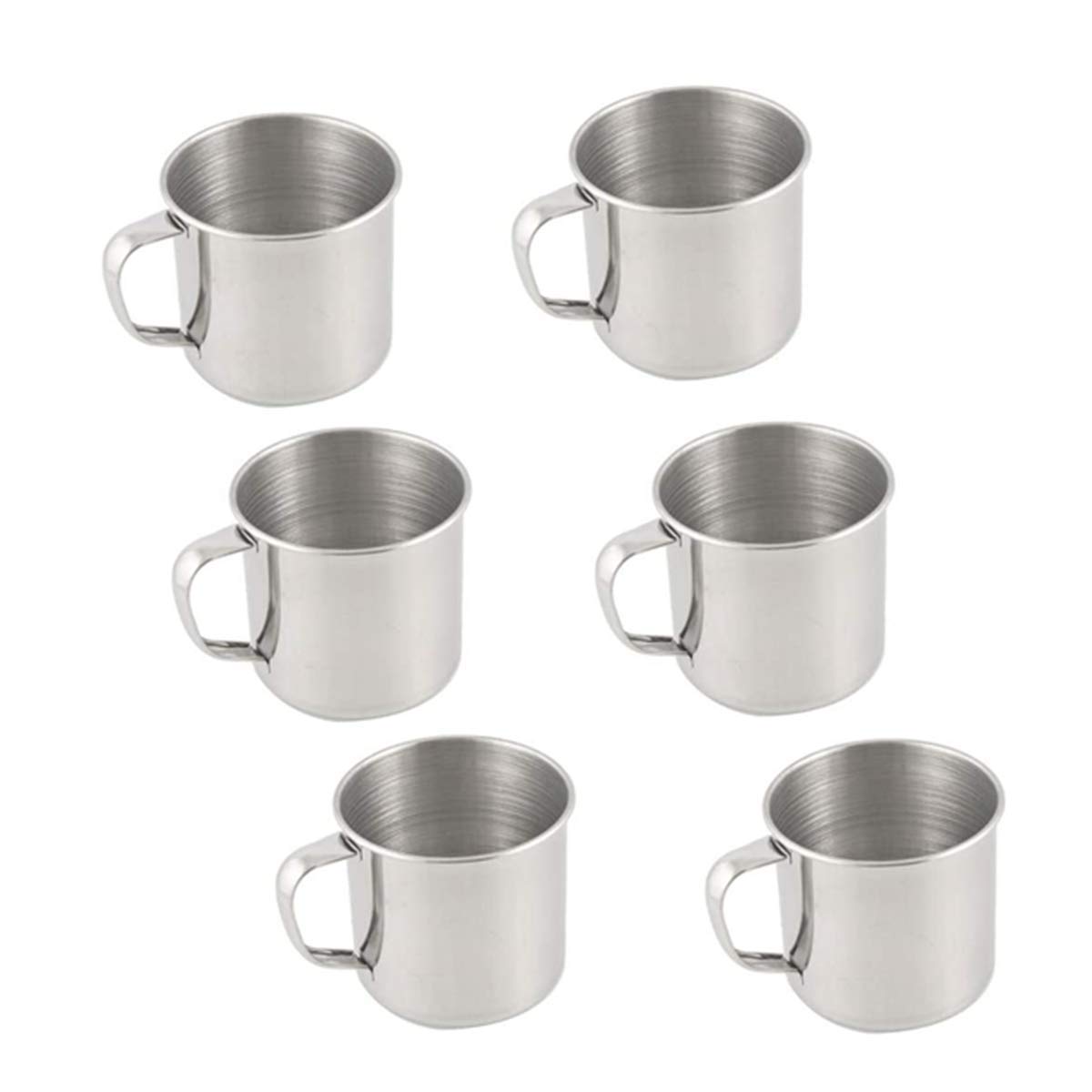 TSYWARE Pack of 6 Camping Coffee Mug Drinking Soup Cup (12 OZ)