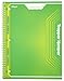 Mead Trapper Keeper Snapper Trapper Spiral Notebook, 1 Subject, Wide Ruled, Green (72698)